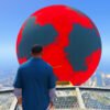 Red Lava Planet GTA 5 Props