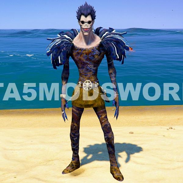 Shinigami Death Note GTA 5 Mods