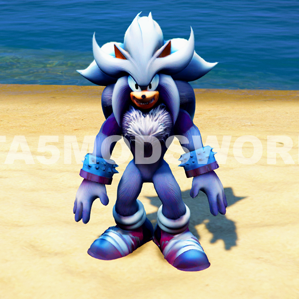 Silver Sonic Werehog GTA 5 Mods World