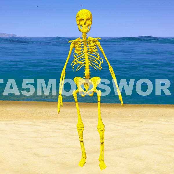 Skelton Gold GTA 5 Mods World