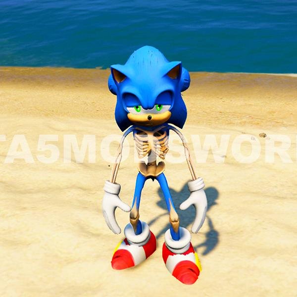 Sonic Weak 4 GTA 5 Mods