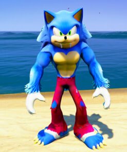Sonic Werehog GTA 5 Mods World