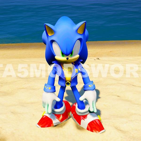 Stylish_Sonic 2 - GTA 5 MODS WORLD