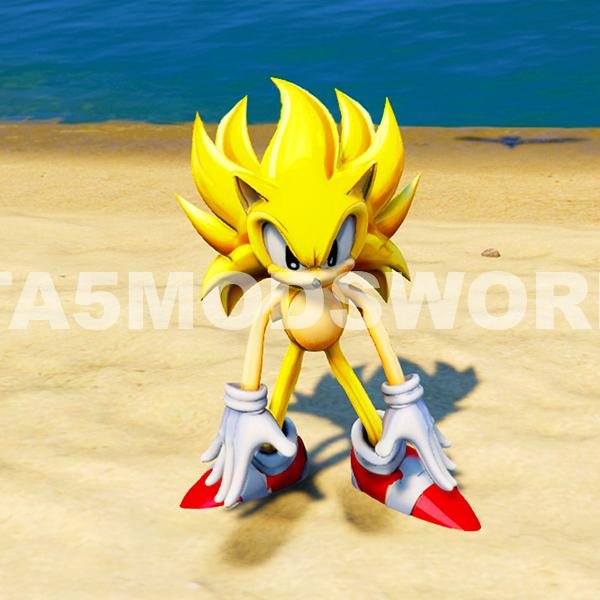 Super Sonic Other World GTA 5 Mods