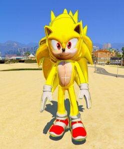 Super Sonic Upgraded Big GTA 5 Mods
