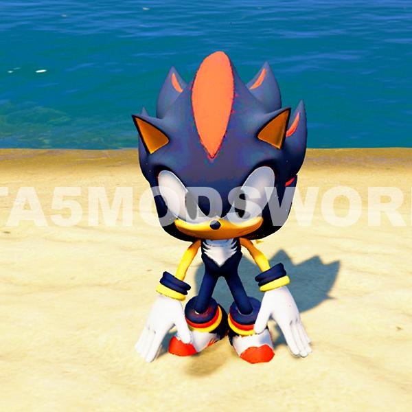 Tiny Cute Shadow Sonic GTA 5 Mods
