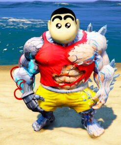 Upgraded Shinchan New Power GTA 5 Mods