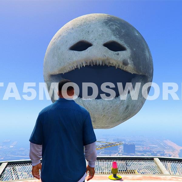 Woke Up Moon GTA 5 Props