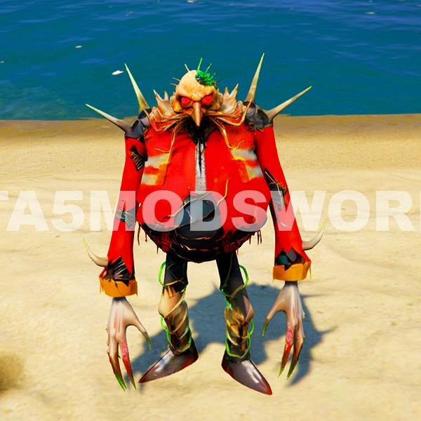 Zombie Eggman GTA 5 Mods