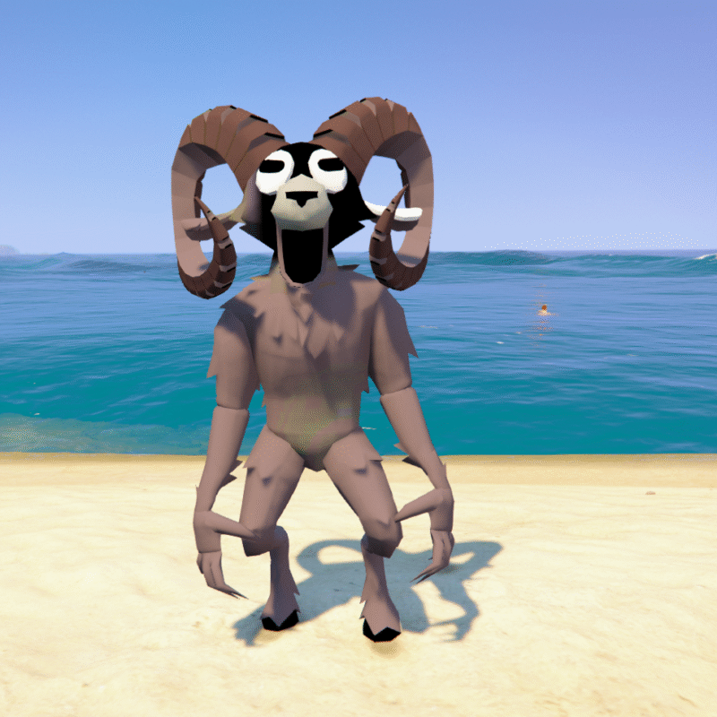 99 Night in The Forest Deer GTA 5 Mods