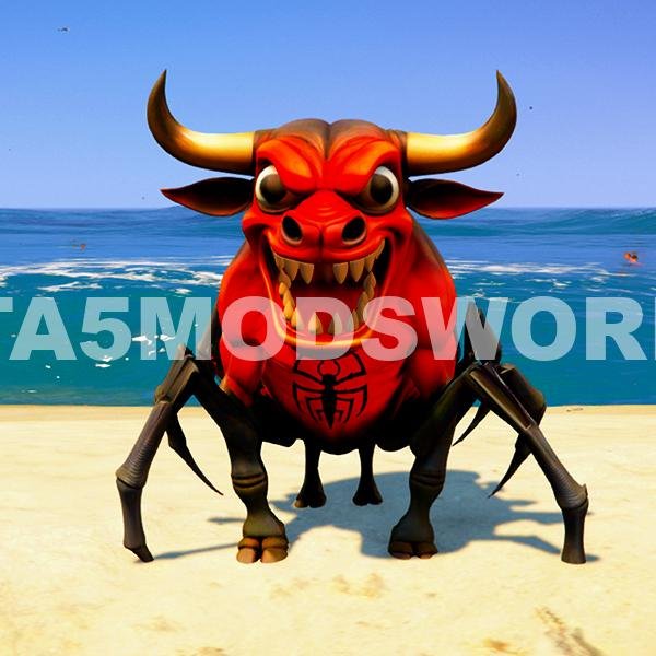 Aggressive Bull Spider GTA 5 Mods