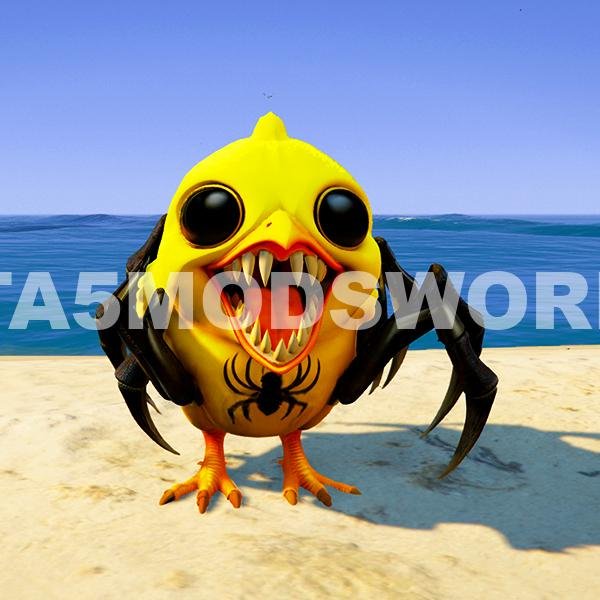 Baby Duck Spider GTA 5 Mods