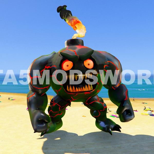Bomb Man GTA 5 Mods (Pack of 2 sizes)