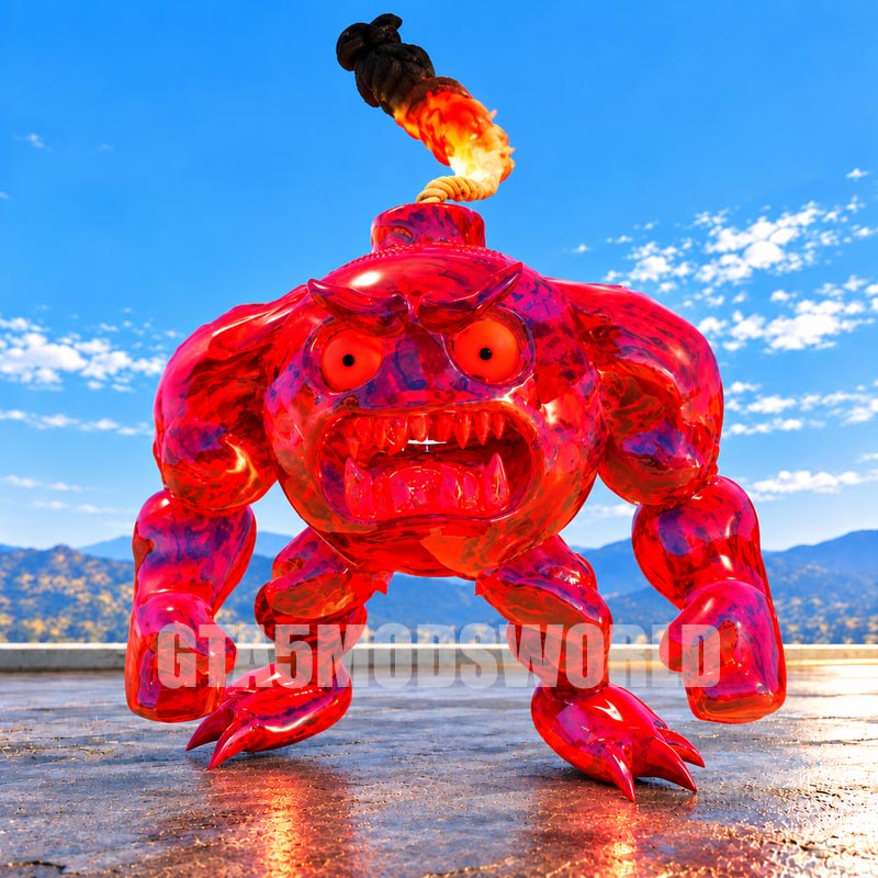 Bomb Man Daimond GTA 5 Mods (Pack of 2 sizes)