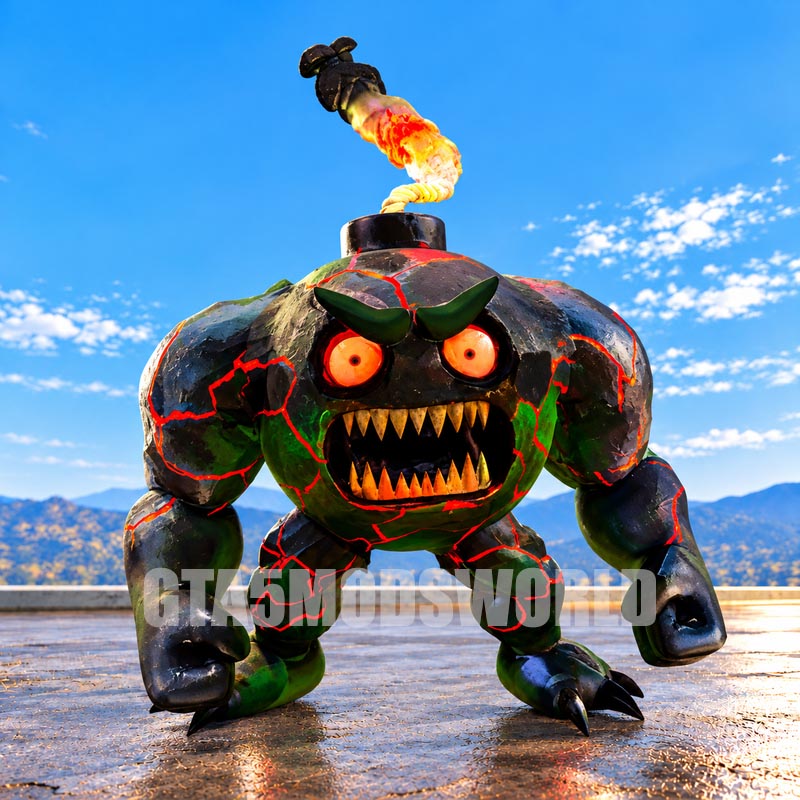 Bomb Man GTA 5 Mods (Pack of 2 sizes)