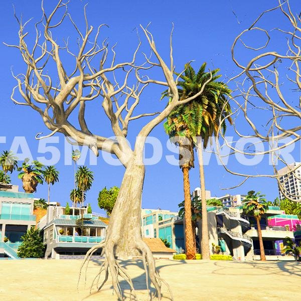 Dead Trees GTA 5 Props