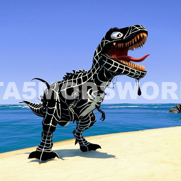 Dinosaur Venom GTA 5 Mods