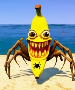 Evil Banana Spider GTA 5 Mods