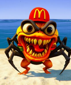 Evil Burger Spider GTA 5 Mods