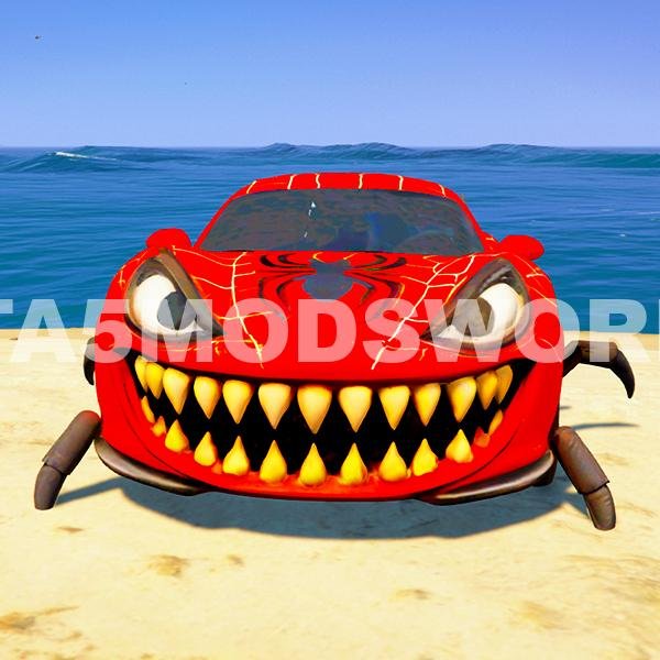 Evil Car Spider GTA 5 Mods