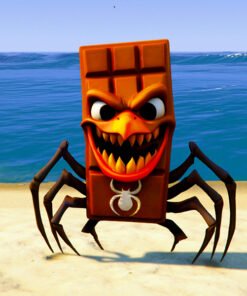 Evil Chocolate Spider GTA 5 Mods