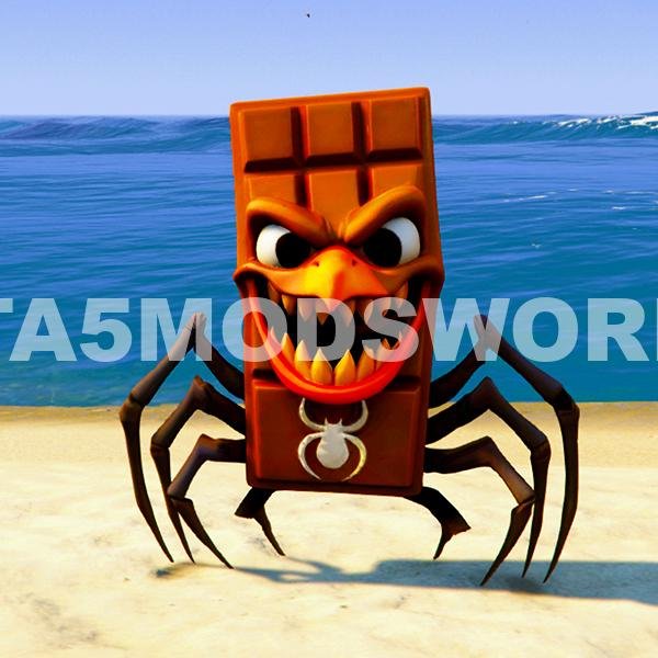 Evil Chocolate Spider GTA 5 Mods