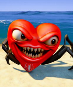 Evil Heart Spider GTA 5 Mods
