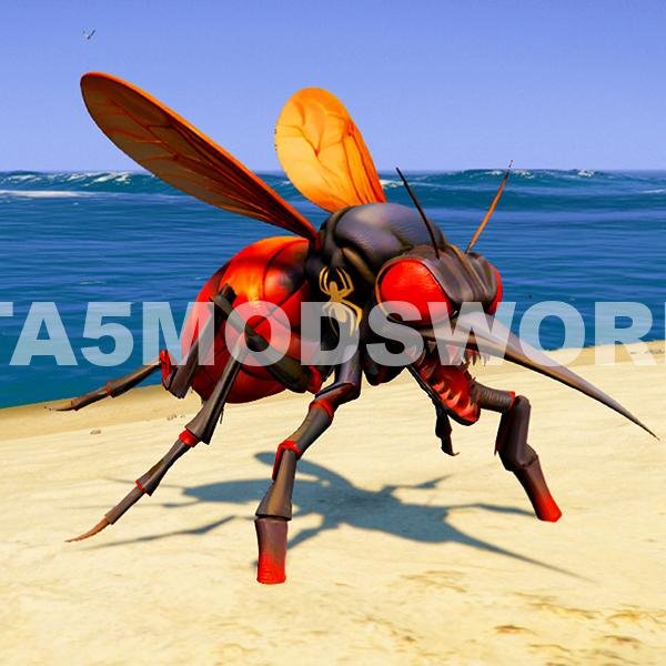 Evil Mosquito Spider GTA 5 Mods