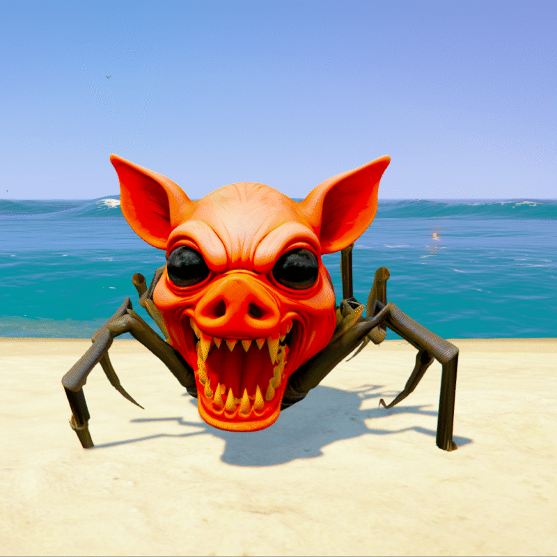 Evil Pig Spider GTA 5 Mods
