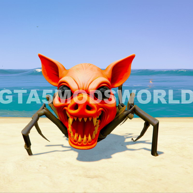 Evil Pig Spider GTA 5 Mods
