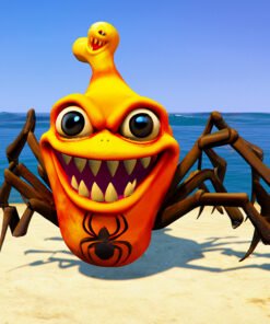 Evil Poop Spider GTA 5 Mods