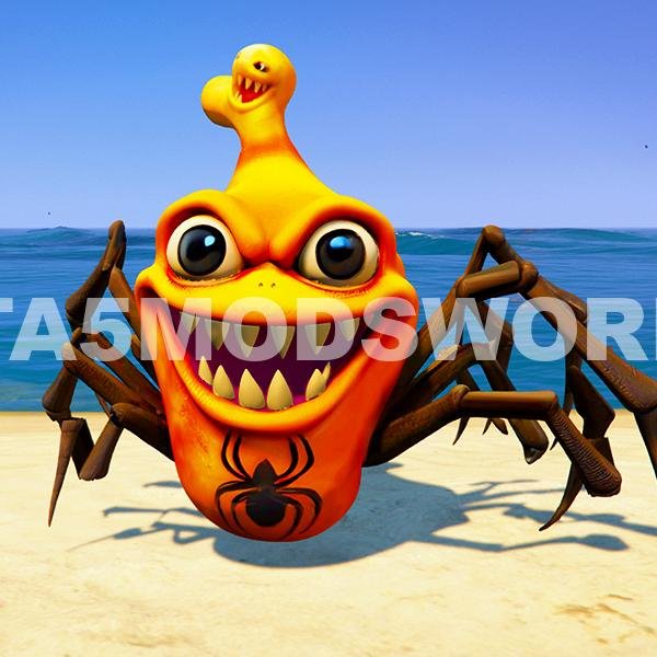 Evil Poop Spider GTA 5 Mods