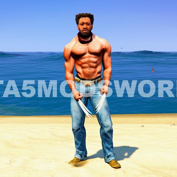 Indian Bikes Driving 3D Character The Wolverine Power GTA 5 Mods