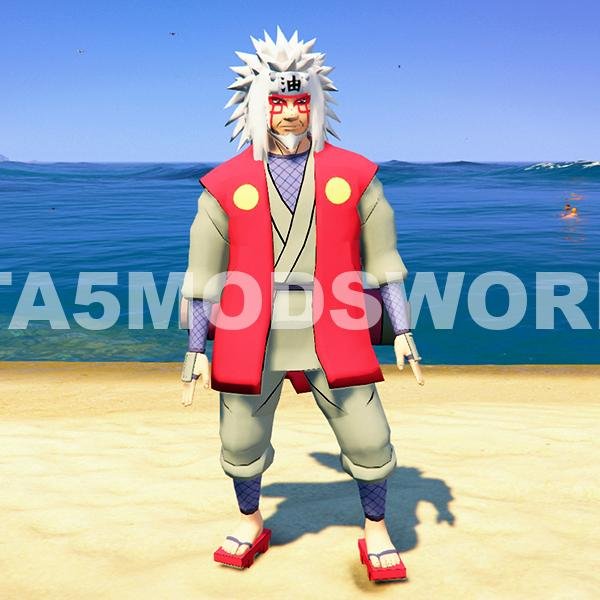 Jiraya Sage 3 GTA 5 Mods