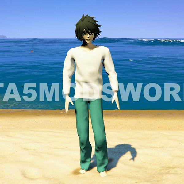 L - Death Note GTA 5 Mods