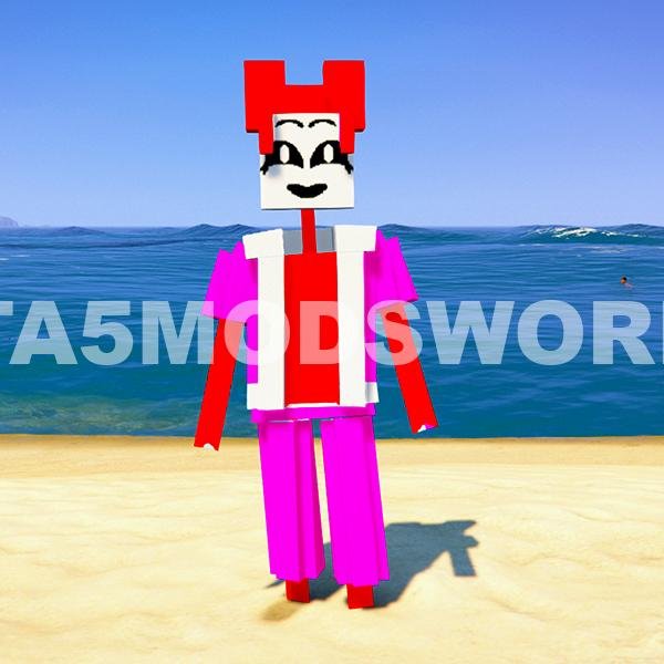 My Au Gangle The Amazing Digital Circus GTA 5 Mods