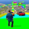 Rainbow Ramp Map - GTA 5 Props
