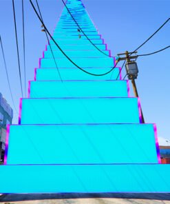 Rainbow Stairs GTA 5 Props