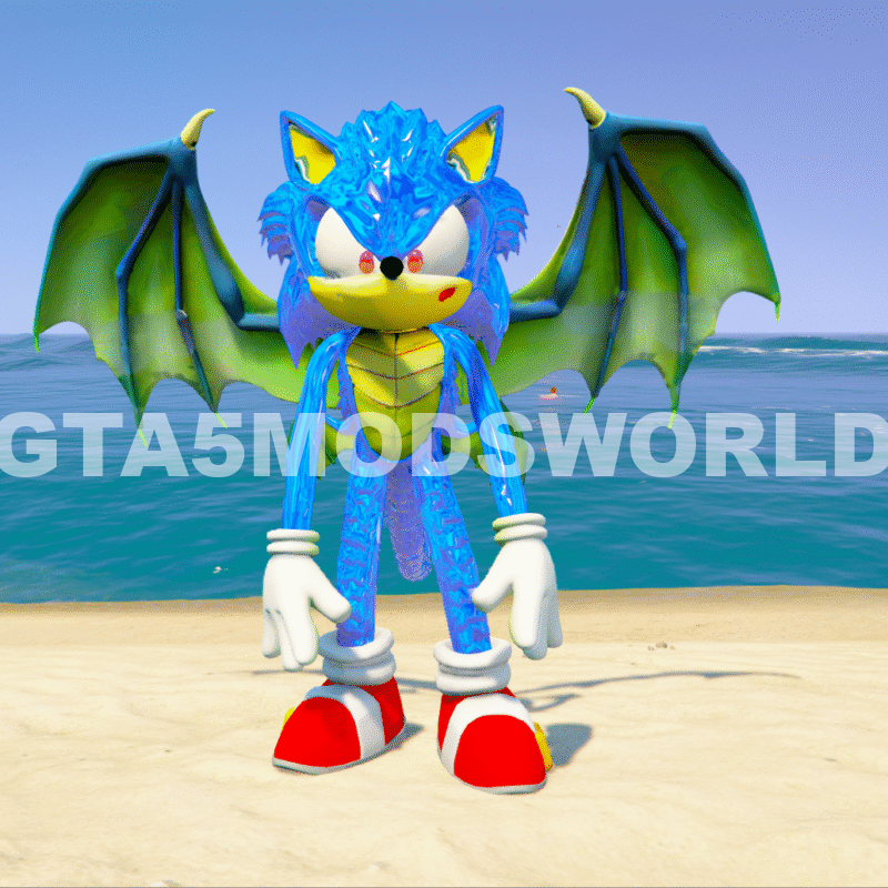 Sonic Dragon 1 GTA 5 Mods