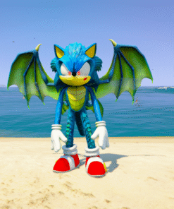 Sonic Dragon 1 Normal GTA 5 Mods