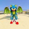 Sonic Dragon 2 Big GTA 5 Mods