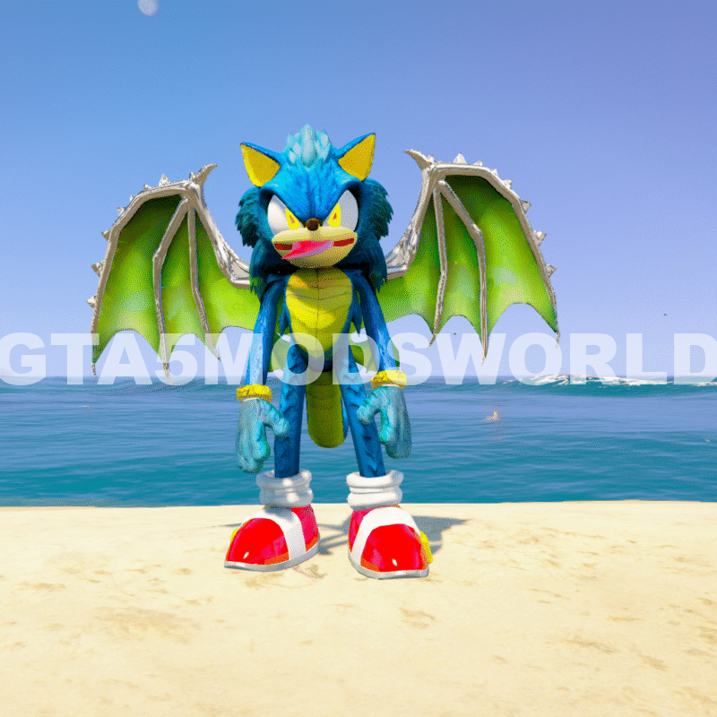 Sonic Dragon 2 GTA 5 Mods