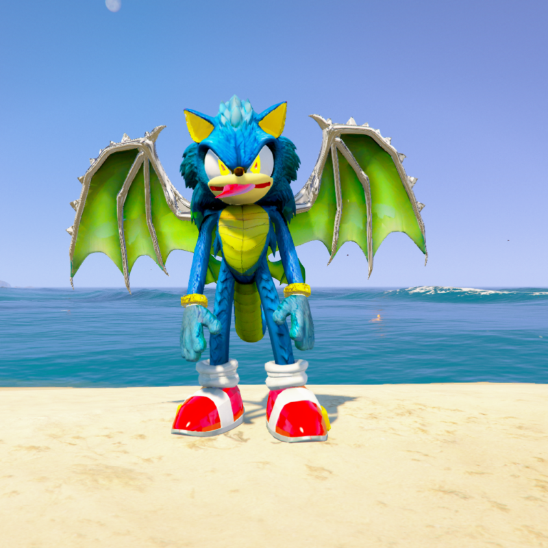 Sonic Dragon 2 GTA 5 Mods