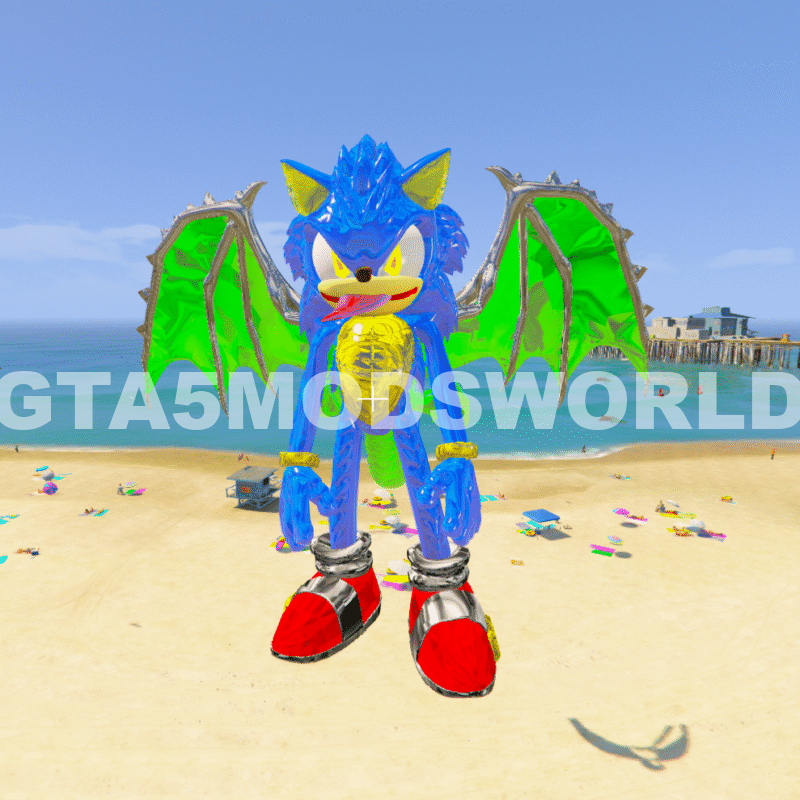 Sonic Dragon 3 Big GTA 5 Mods