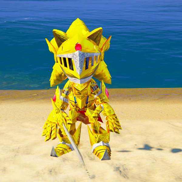 Sonic Excalibur GTA 5 Mods