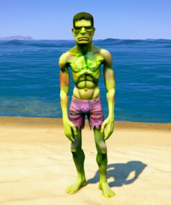Weak Hulk GTA 5 Mods