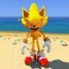 Fleetway Super Sonic Big GTA 5 Mods
