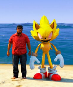 Fleetway Super Sonic GTA 5 Mods