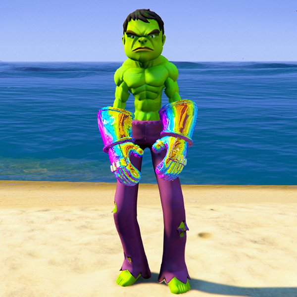 Tall Hulk 2 GTA 5 Mods