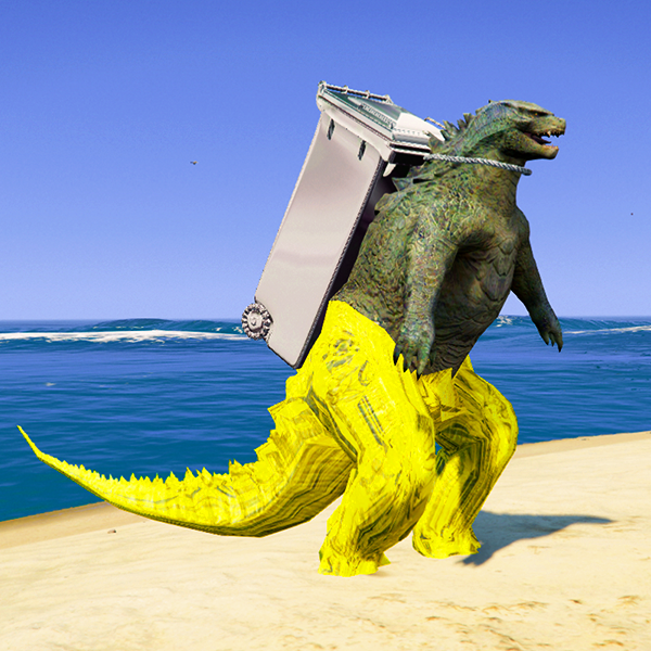 Upgrading Godzilla 3 GTA 5 Mods